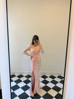 Baltic Born Amable by Mable Pink Iridescent Sequin | Special Occasions Dress | S